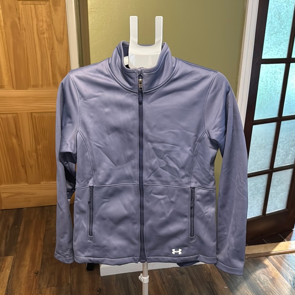 Under Armour Purple Ski & Snow Jacket Performance Material